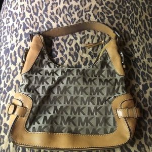 Michael Kors Canvas Purse Shoulder Bag